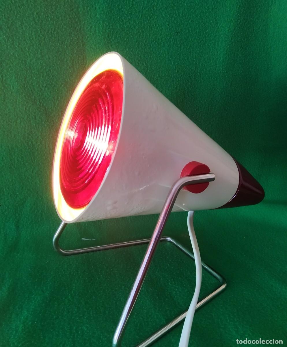 Vintage: L&aacute;mpara de sobremesa modelo &rdquo;Infraphil HP 3603&rdquo;. PHILIPS. HOLANDA. - Foto 11