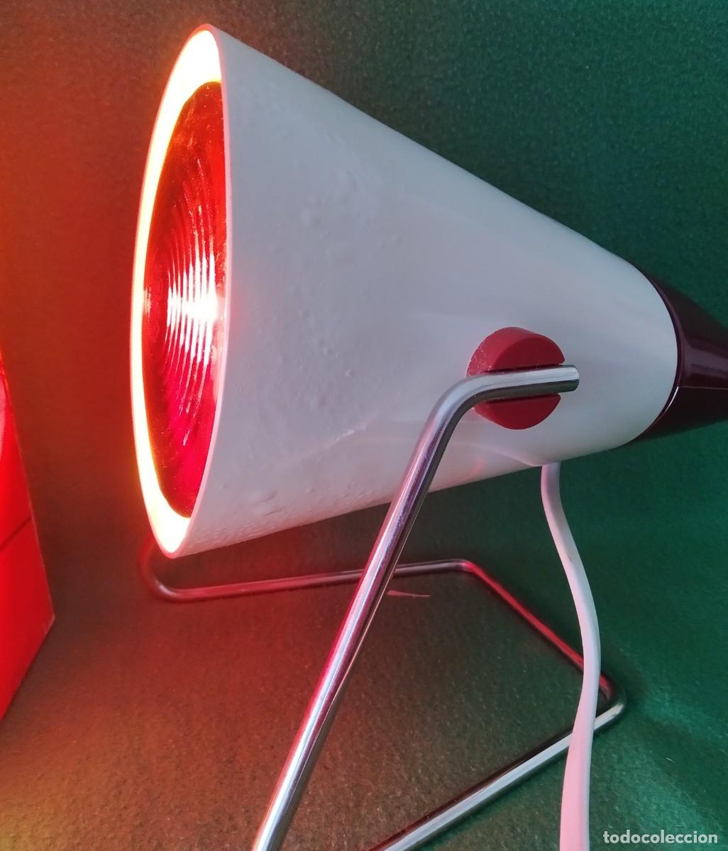 Vintage: L&aacute;mpara de sobremesa modelo &rdquo;Infraphil HP 3603&rdquo;. PHILIPS. HOLANDA. - Foto 12