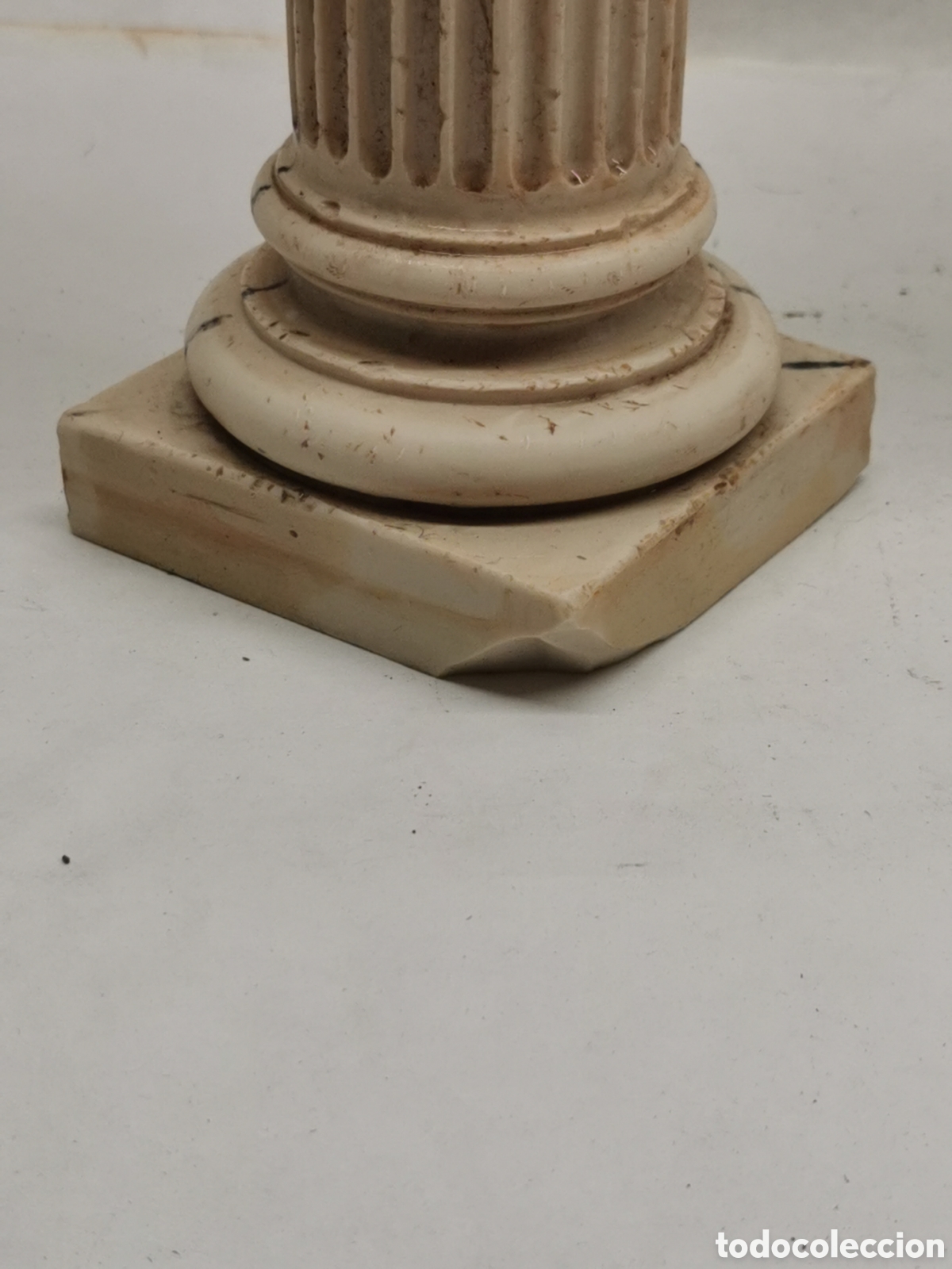 Vintage: 2 columnas pies de l&aacute;mpara - Foto 4