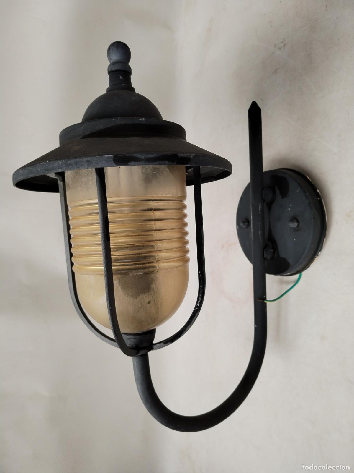 Vintage: aplique pared farol vintage - Foto 2