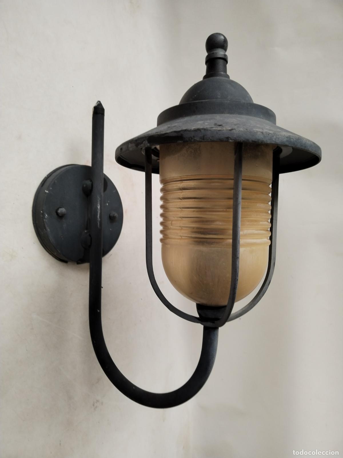 Vintage: aplique pared farol vintage - Foto 7