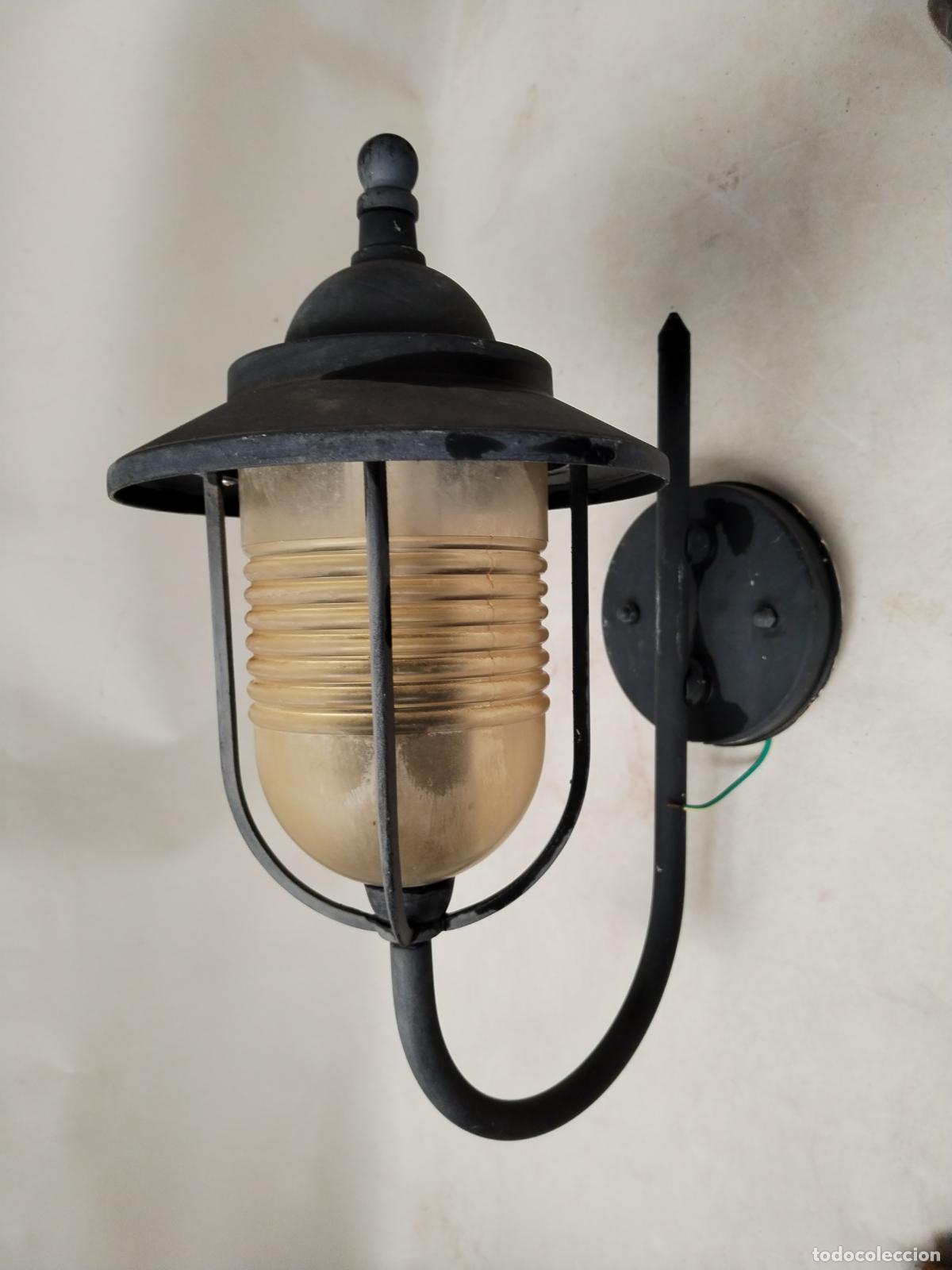 Vintage: aplique pared farol vintage - Foto 9