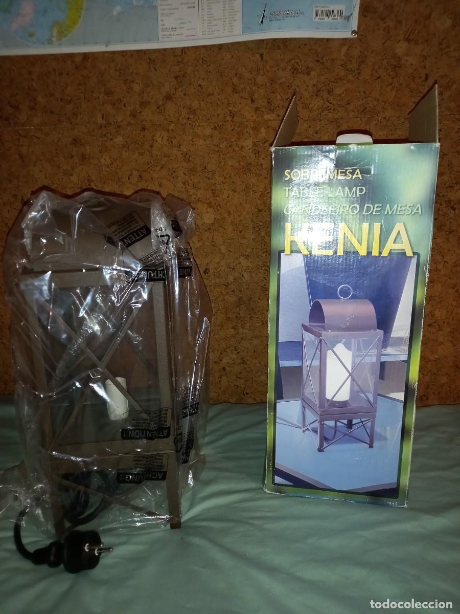 Vintage: Lampara de sobremesa (KENIA) - Foto 1