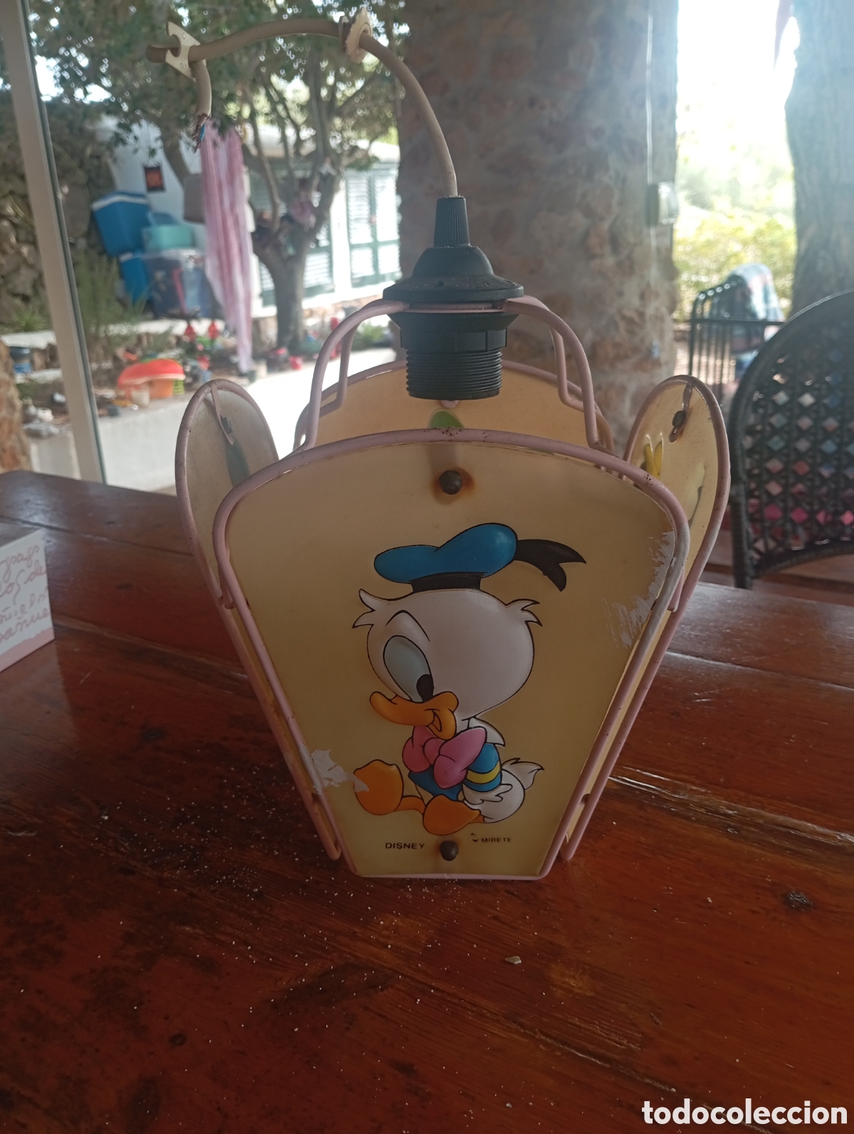 Vintage: L&Aacute;MPARA VINTAGE BEB&Eacute;S DISNEY - Foto 2