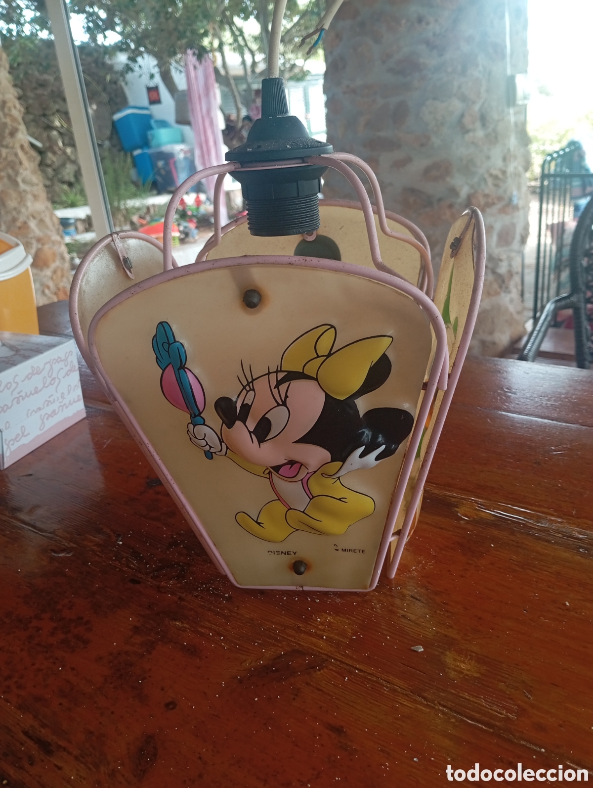 Vintage: L&Aacute;MPARA VINTAGE BEB&Eacute;S DISNEY - Foto 3