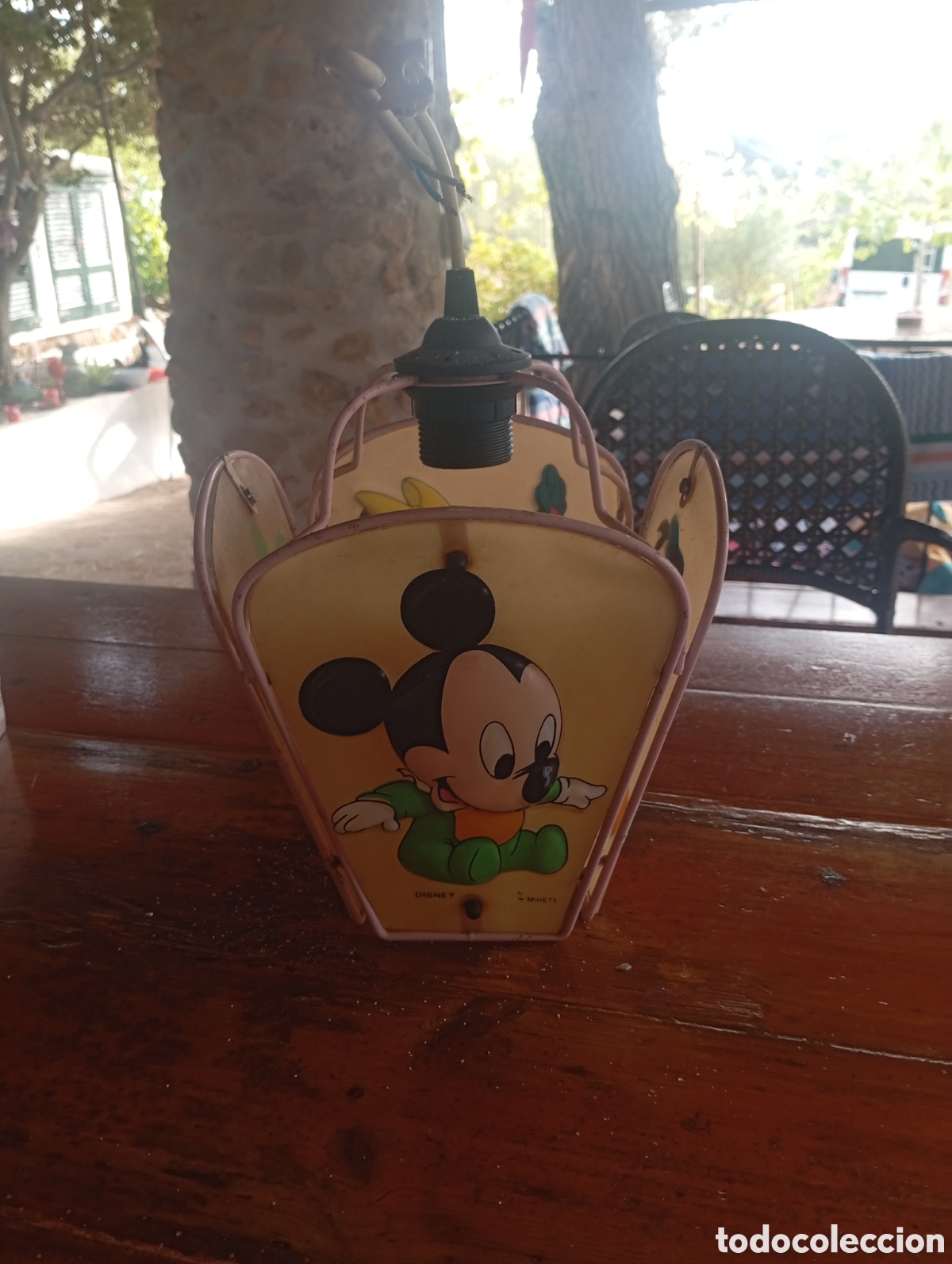 Vintage: L&Aacute;MPARA VINTAGE BEB&Eacute;S DISNEY - Foto 1