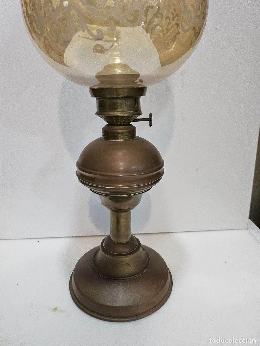 Vintage: quinque antiguo de metal - Foto 2