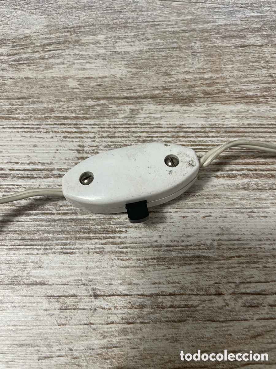 Vintage: L&Aacute;MPARA MESA METAL CROMADO Y DORADO - Foto 12