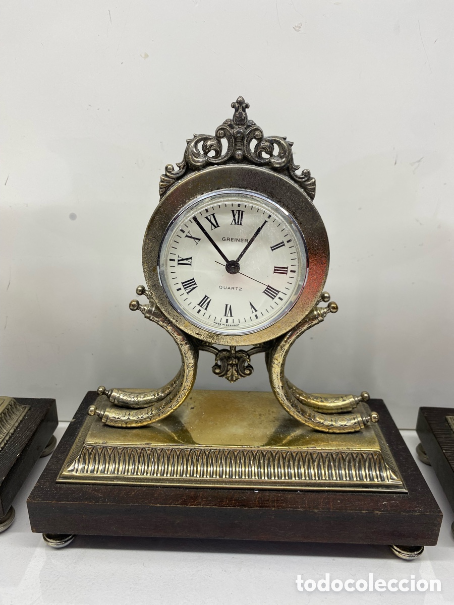 Vintage: Reloj y candelabros estilo cl&aacute;sico - Foto 2