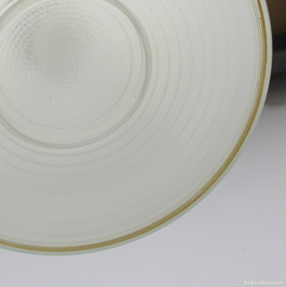 Vintage: L&aacute;mpara industrial de Mathieu Mat&eacute;got. Holophane. - Foto 7