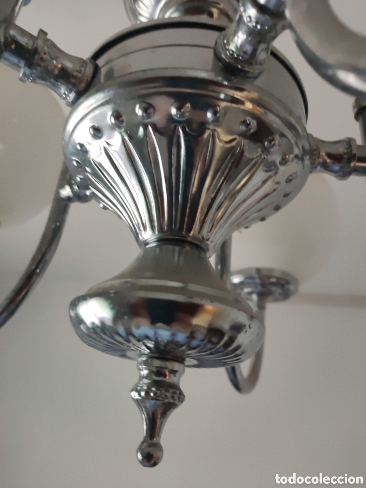 Vintage: Lampara vintage plata - Foto 4