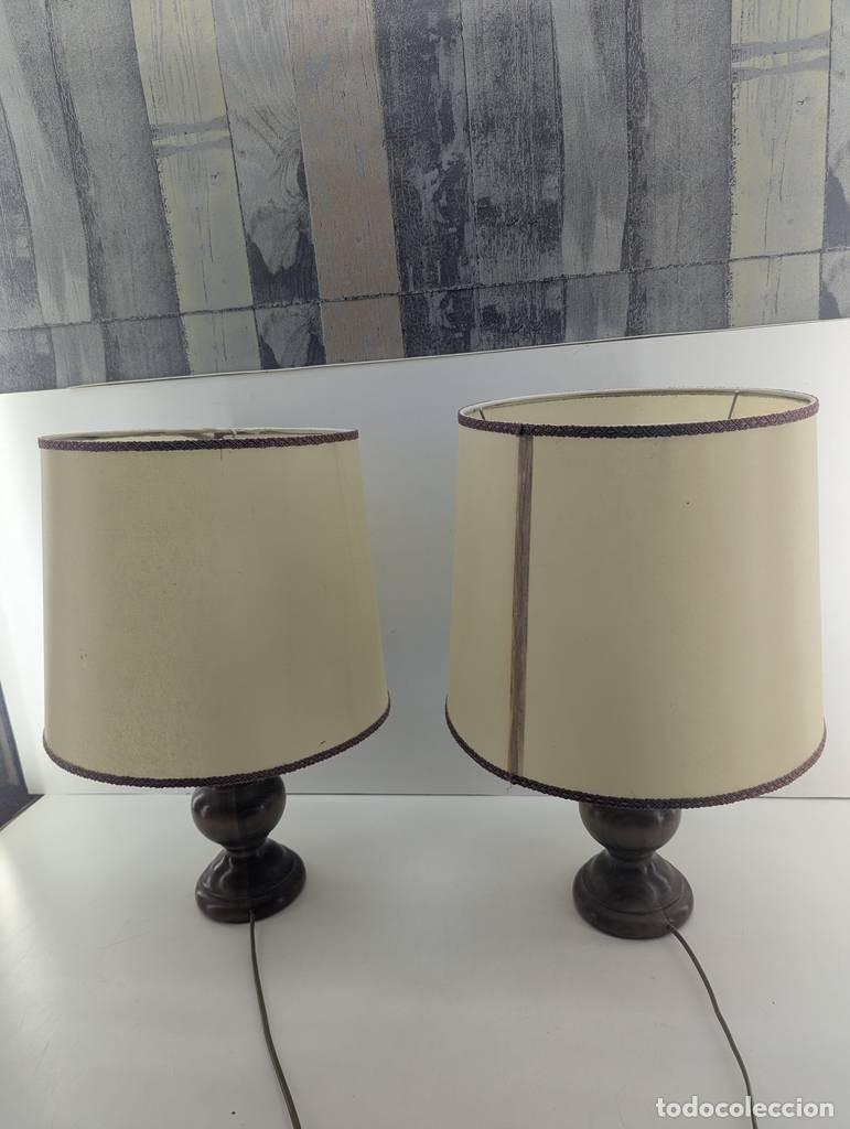 Vintage: 2 L&Aacute;MPARAS DE MESA ESTILO CL&Aacute;SICO - Foto 1