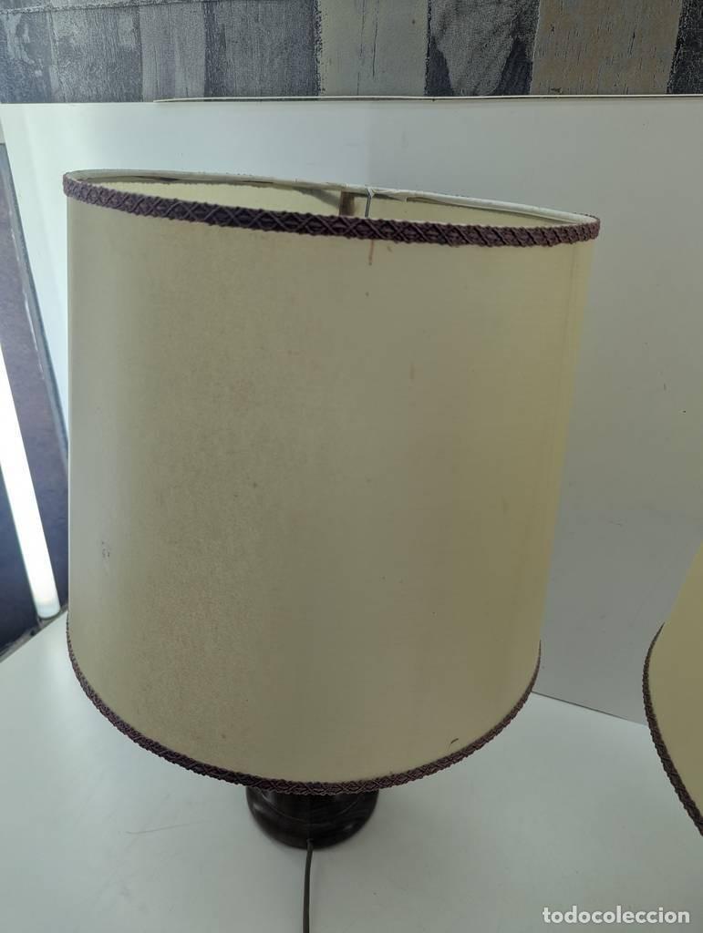 Vintage: 2 L&Aacute;MPARAS DE MESA ESTILO CL&Aacute;SICO - Foto 3