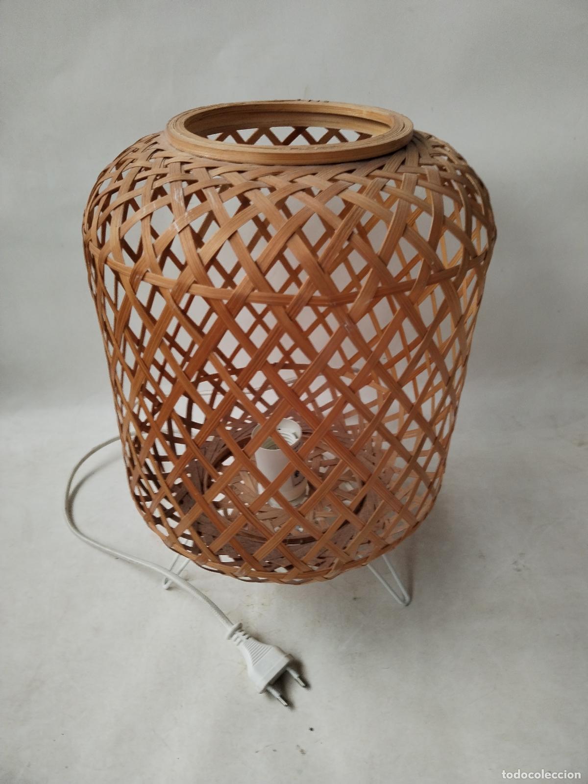Vintage: lampara vintage bamb&uacute; - Foto 1