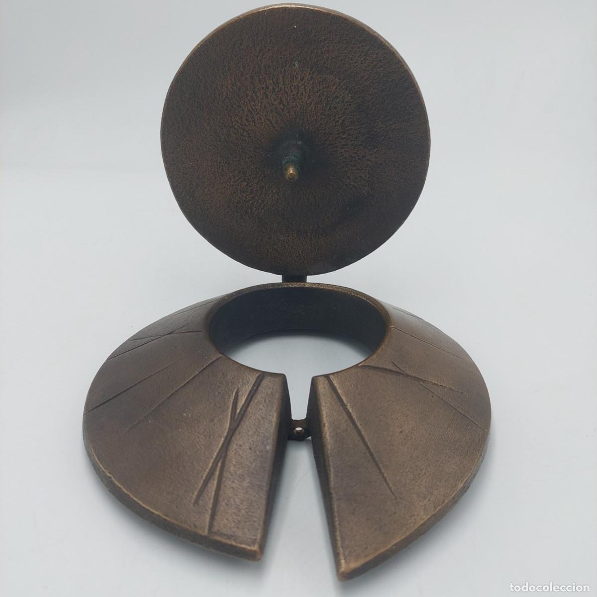 Vintage: Candelabro para colgar de bronce brutalista - Foto 1