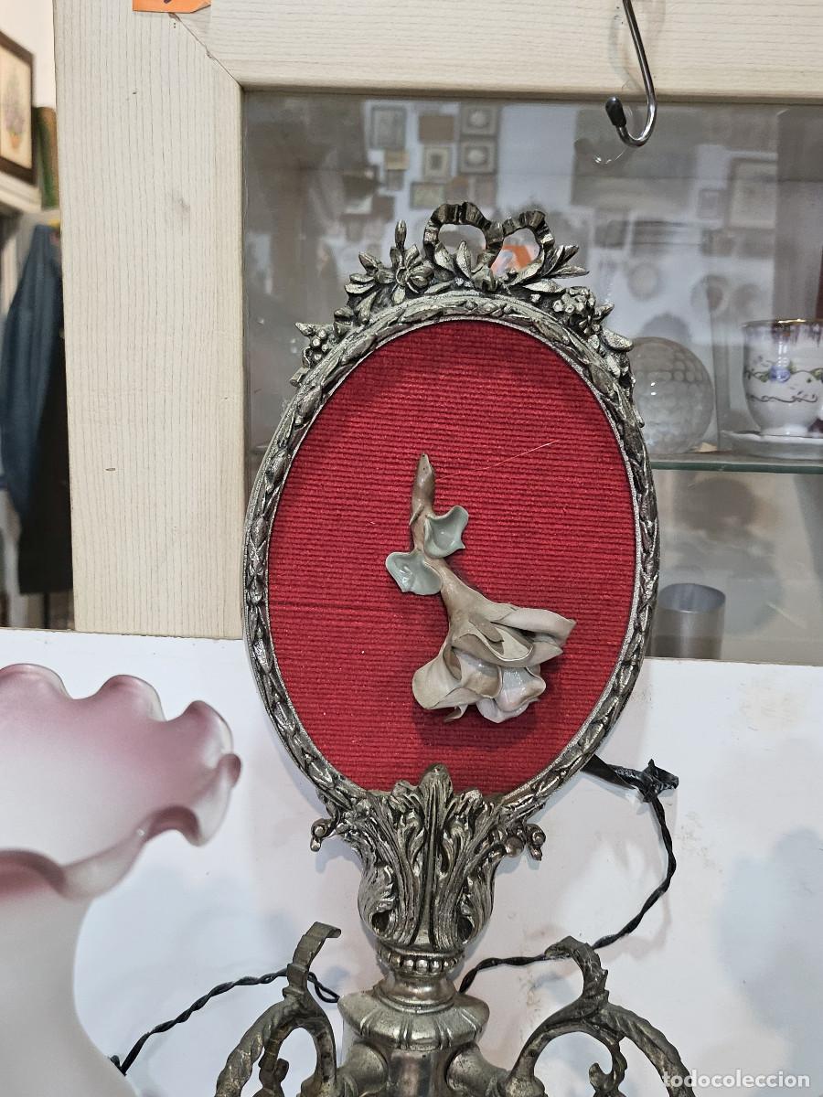 Vintage: aplique de pared de metal - Foto 2