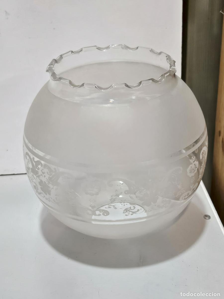 Vintage: tulipa de cristal de lamparas - Foto 1