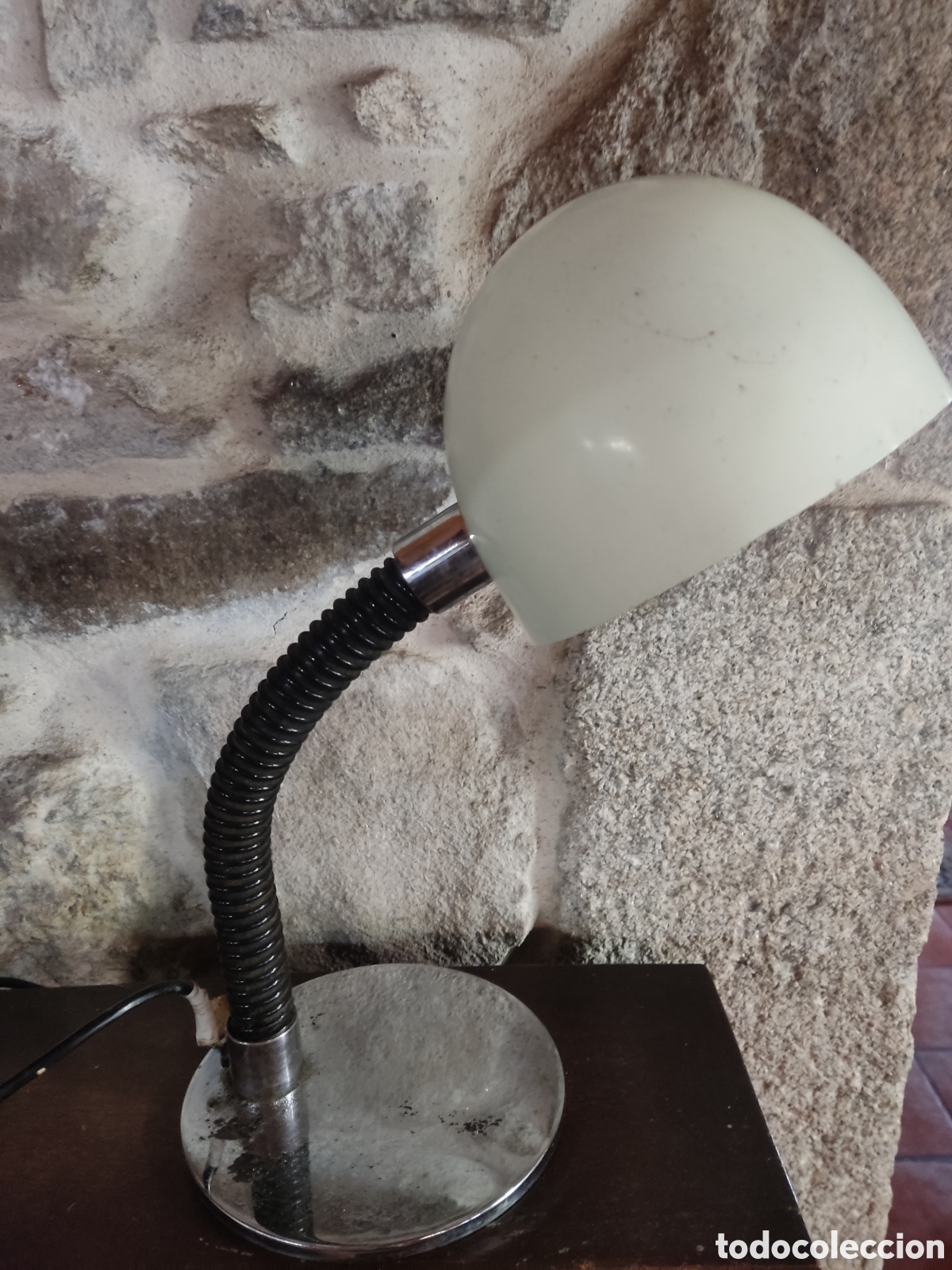 Vintage: L&aacute;mpara Flexo Sim&oacute;n alto 45 cm - Foto 6
