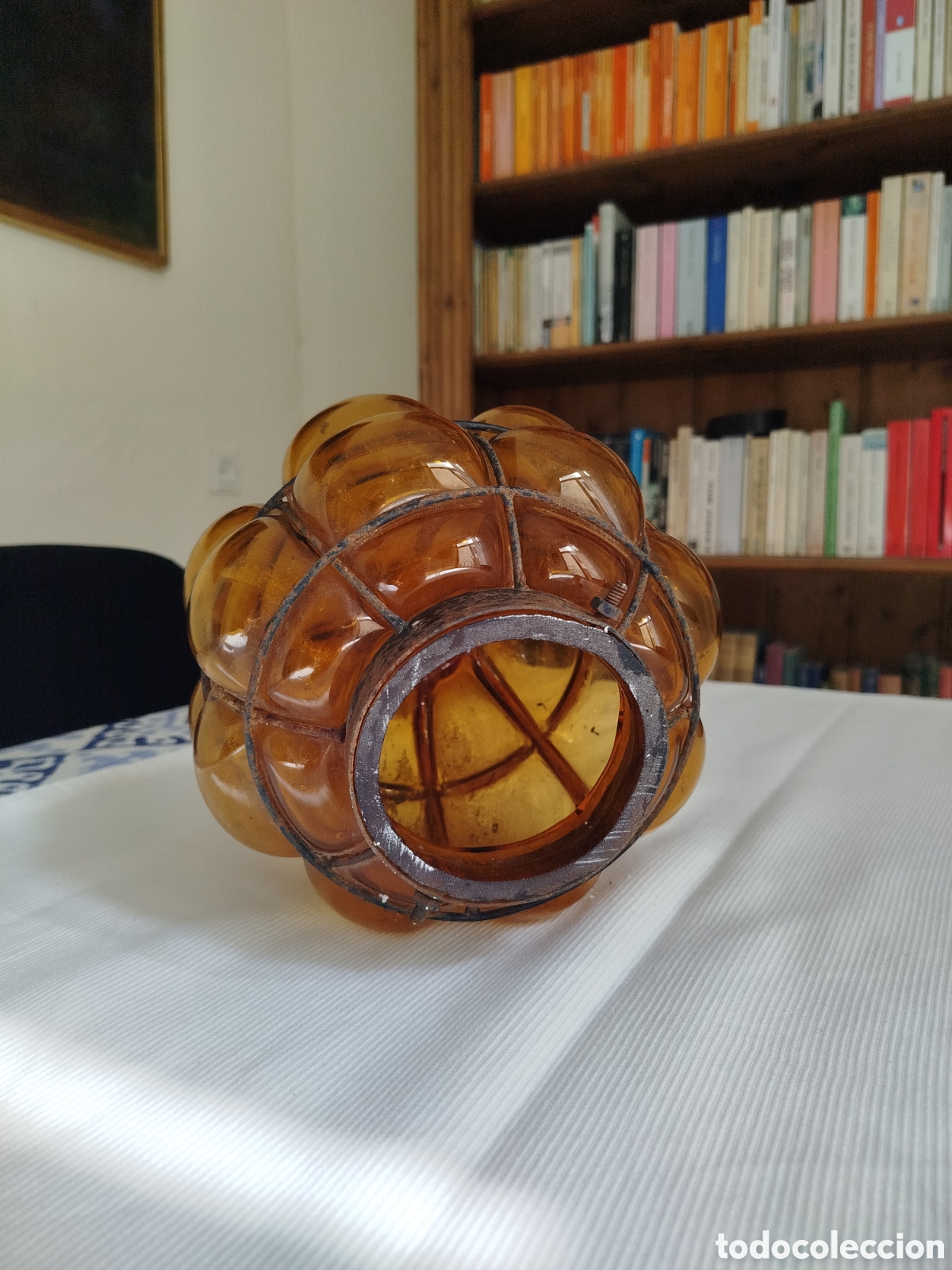 Vintage: Mid-century glass lampshade - Foto 3