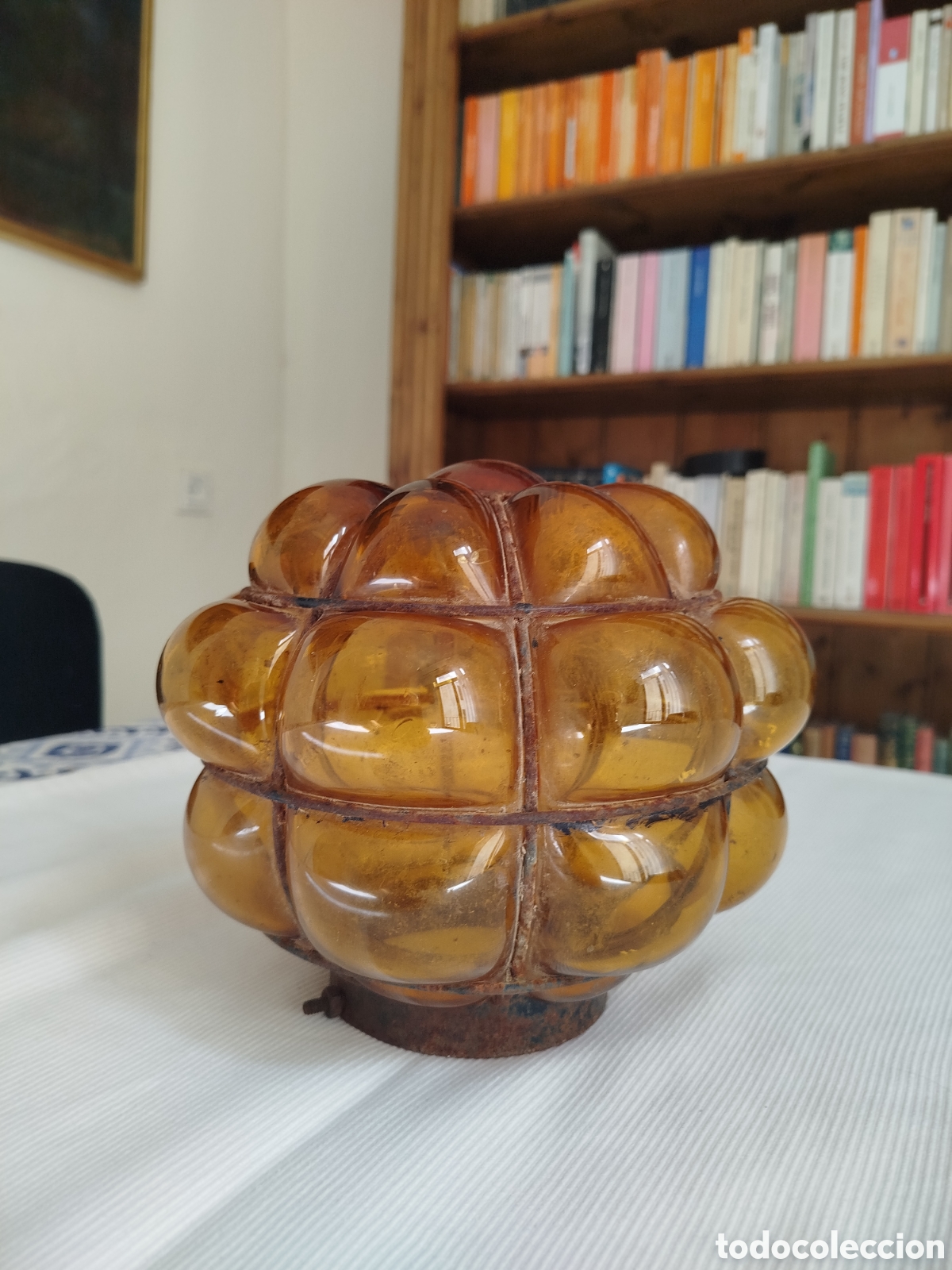Vintage: Mid-century glass lampshade - Foto 1