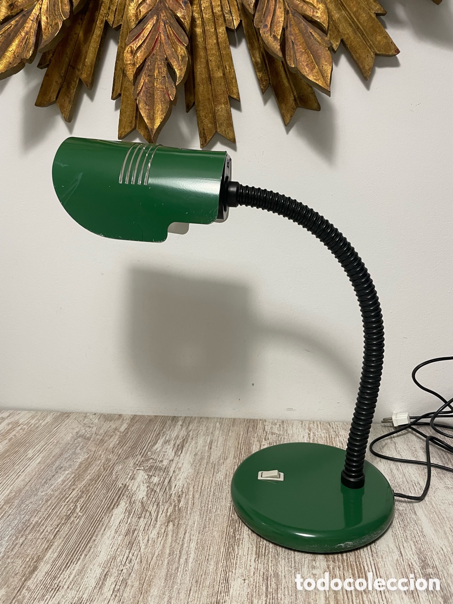 Vintage: L&Aacute;MPARA FLEXO FASE VERDE - Foto 4