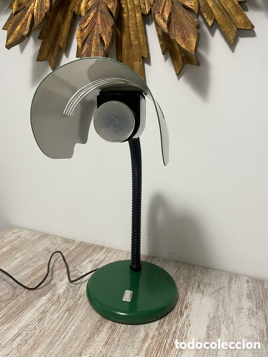 Vintage: L&Aacute;MPARA FLEXO FASE VERDE - Foto 6