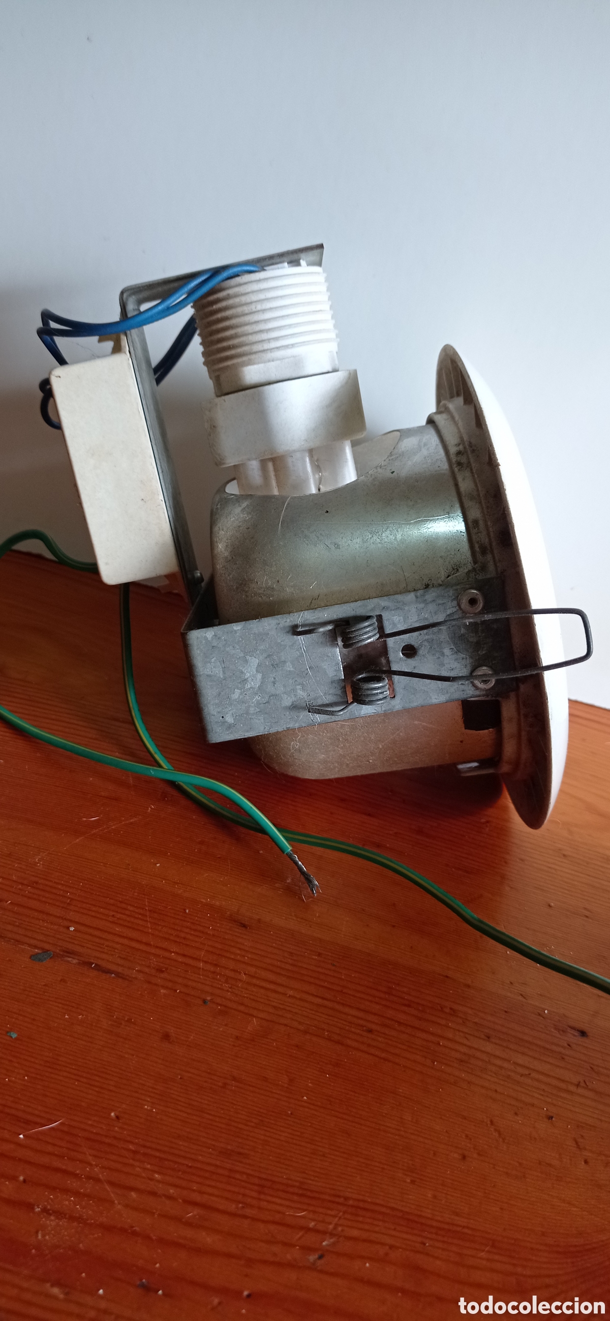 Vintage: FOCO / PARA TECHO / PARA EMPOTRAR / MARCA SECOM - 18 W / COMPLETO - Foto 2