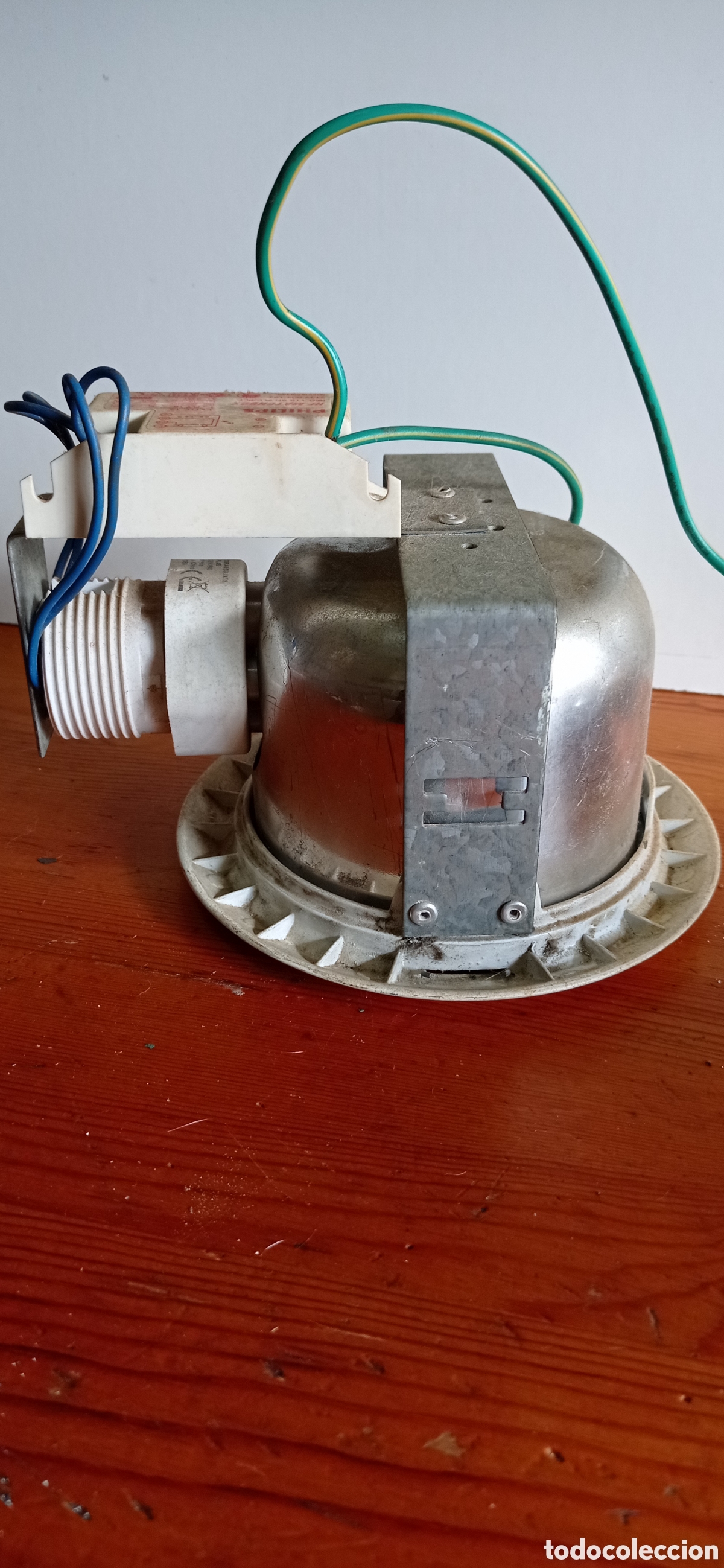 Vintage: FOCO / PARA TECHO / PARA EMPOTRAR / MARCA SECOM - 18 W / COMPLETO - Foto 4