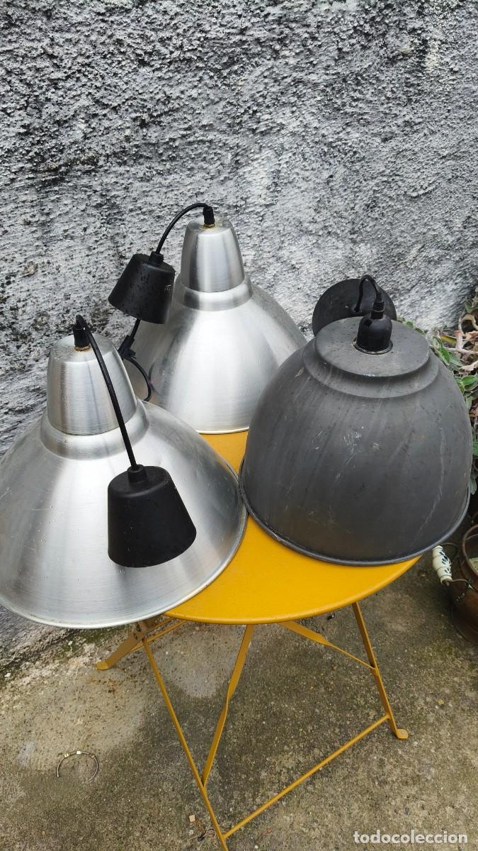 Vintage: 3 lampes vintage ano 70 industriel - Foto 1