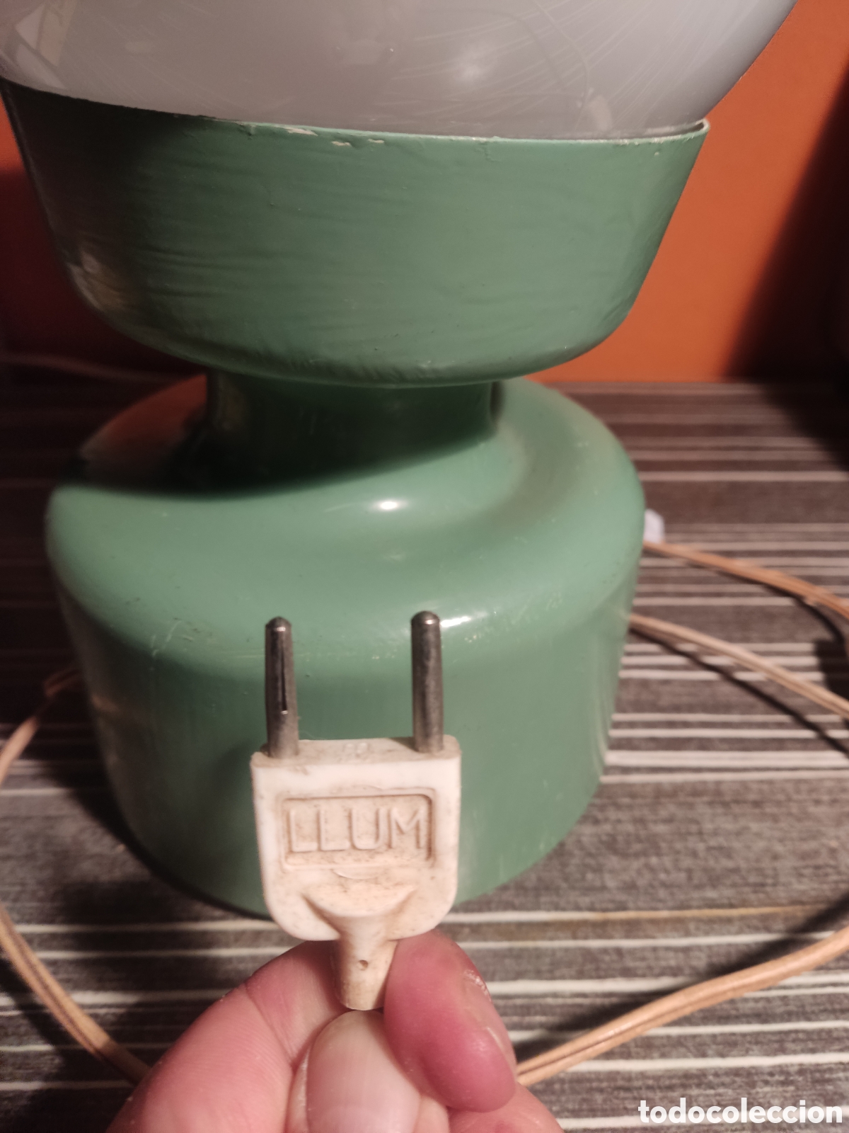 Vintage: L&aacute;mpara sobremesa LLUM - Foto 3