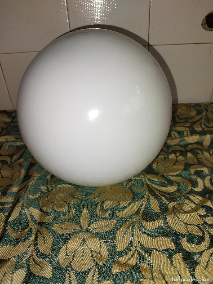 Vintage: GLOBO EN OPALINA BLANCA - Foto 4