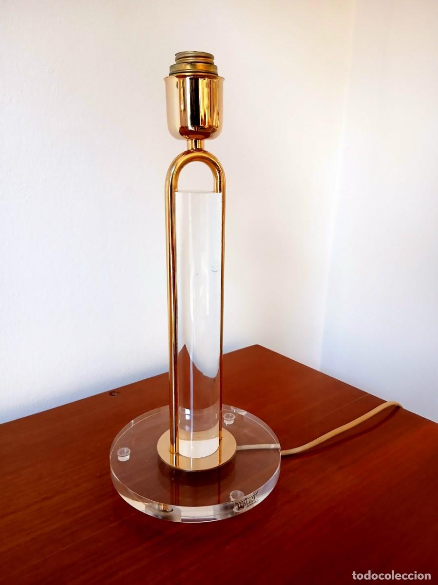 Vintage: LAMPARA DE MESA METACRILATO TRIAM ILUMINACI&Oacute;N - Foto 1