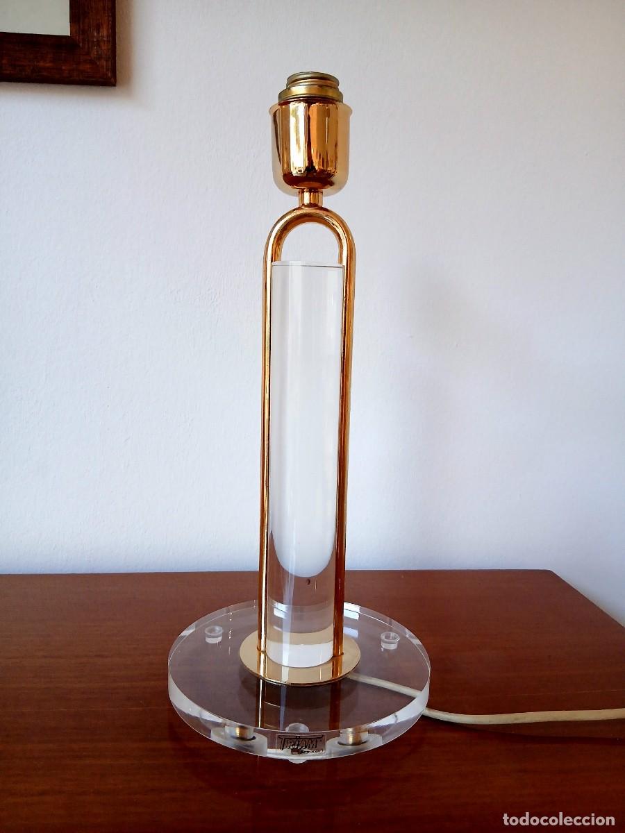 Vintage: LAMPARA DE MESA METACRILATO TRIAM ILUMINACI&Oacute;N - Foto 2