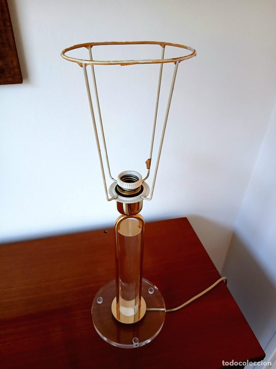 Vintage: LAMPARA DE MESA METACRILATO TRIAM ILUMINACI&Oacute;N - Foto 7