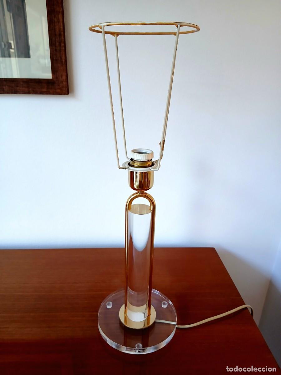 Vintage: LAMPARA DE MESA METACRILATO TRIAM ILUMINACI&Oacute;N - Foto 8