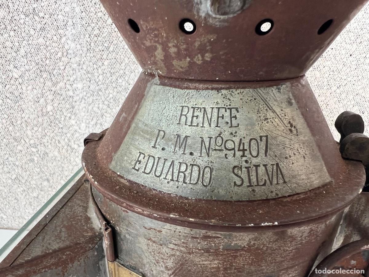 Vintage: FAROL RENFE P.M. 9407 - Foto 3