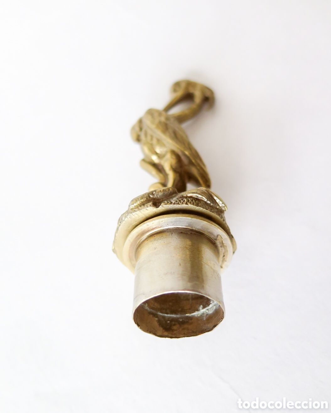Vintage: Candelabros de bronce - Foto 8