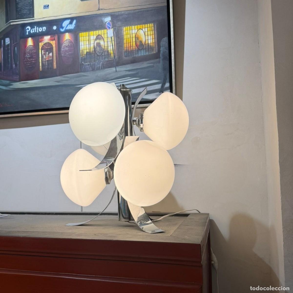 Vintage: L&aacute;mpara de mesa Space Age, 70&rsquo;s &ndash; Italia - Foto 4