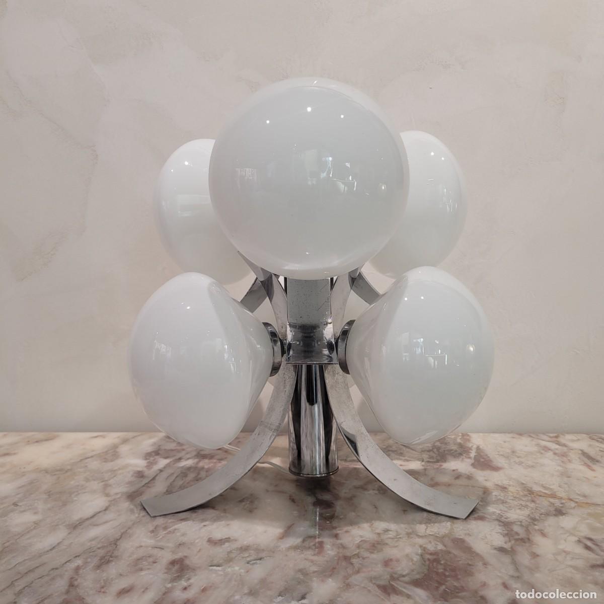 Vintage: L&aacute;mpara de mesa Space Age, 70&rsquo;s &ndash; Italia - Foto 5