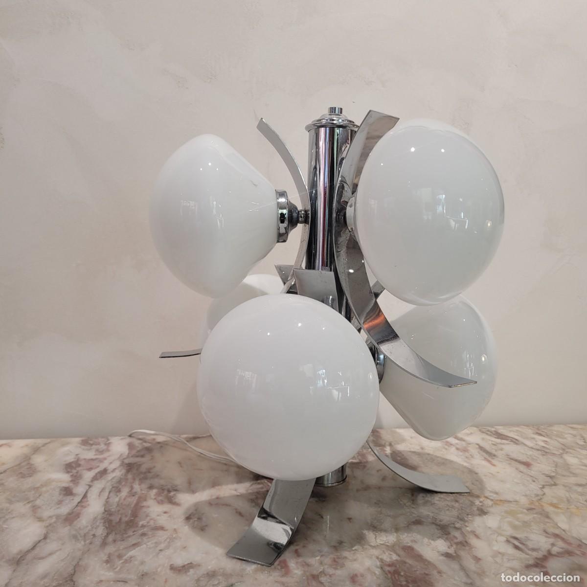 Vintage: L&aacute;mpara de mesa Space Age, 70&rsquo;s &ndash; Italia - Foto 7