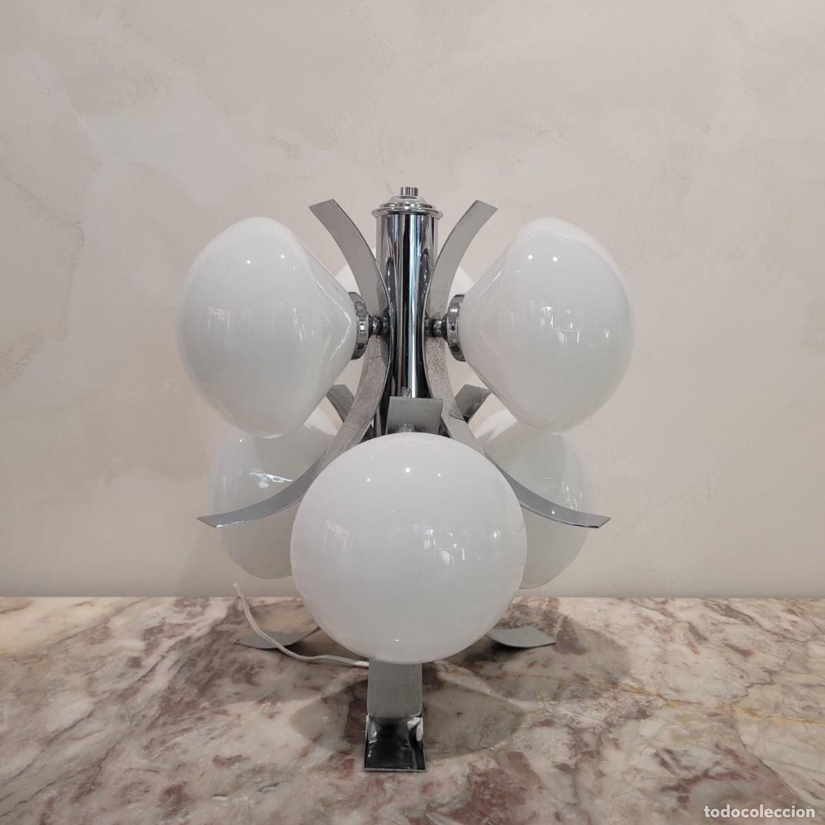 Vintage: L&aacute;mpara de mesa Space Age, 70&rsquo;s &ndash; Italia - Foto 8