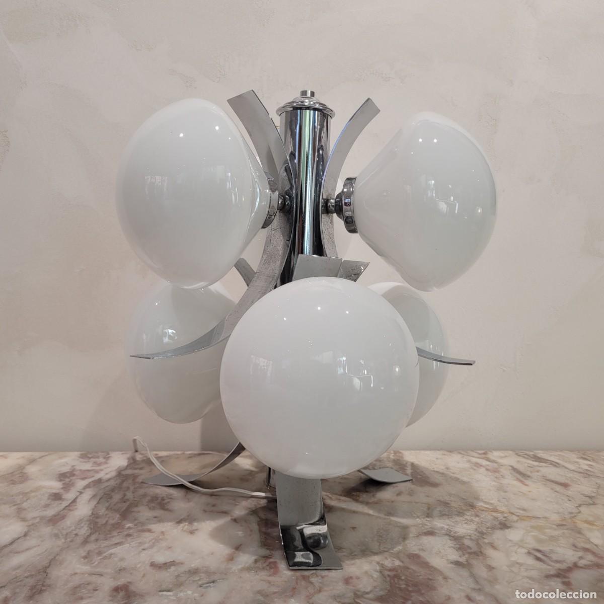 Vintage: L&aacute;mpara de mesa Space Age, 70&rsquo;s &ndash; Italia - Foto 9