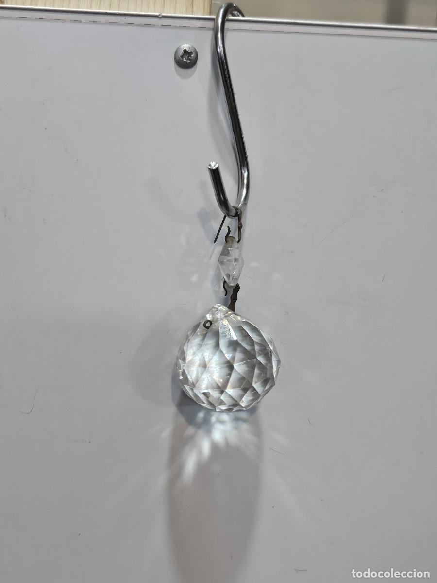 Vintage: bola de cristal de lampara - Foto 1
