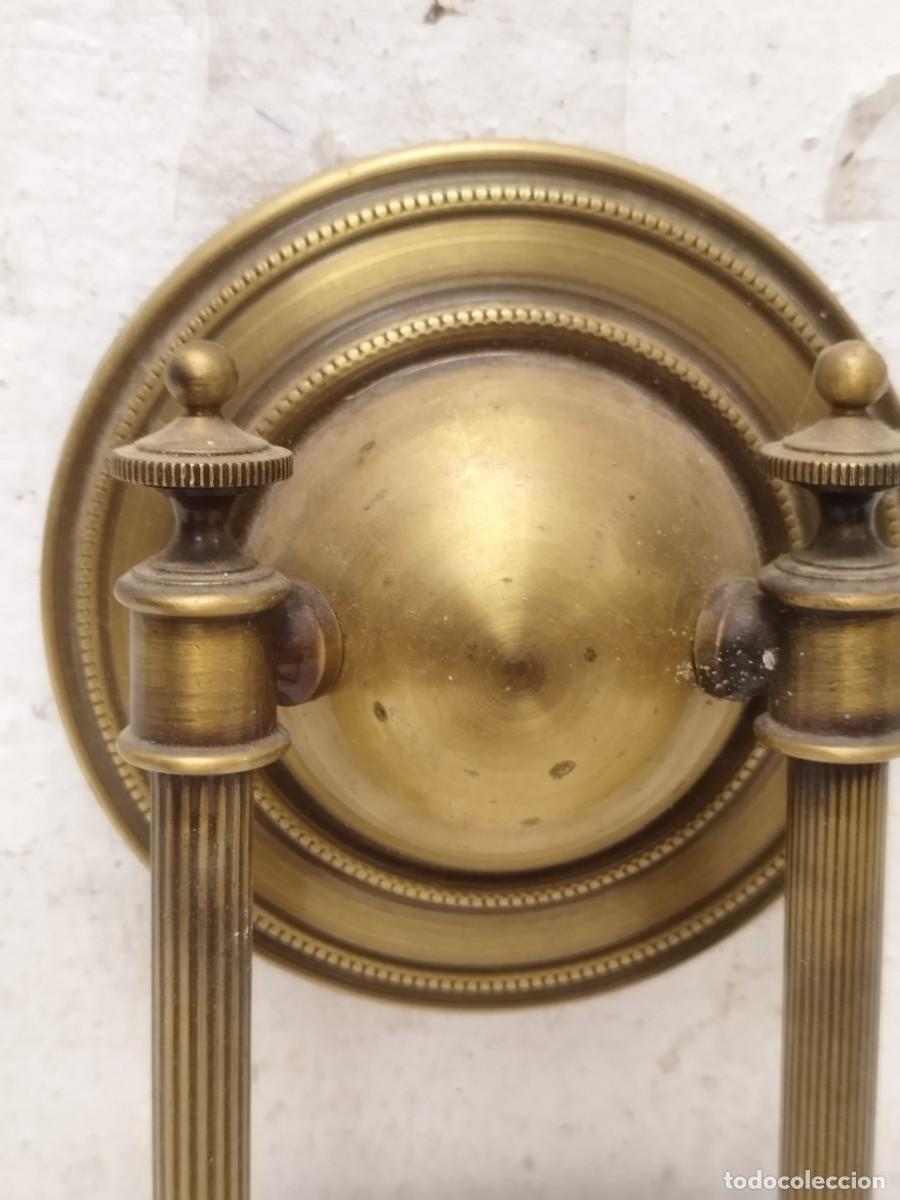 Vintage: Antiguo aplique, lampara de pared con dos luces. - Foto 6