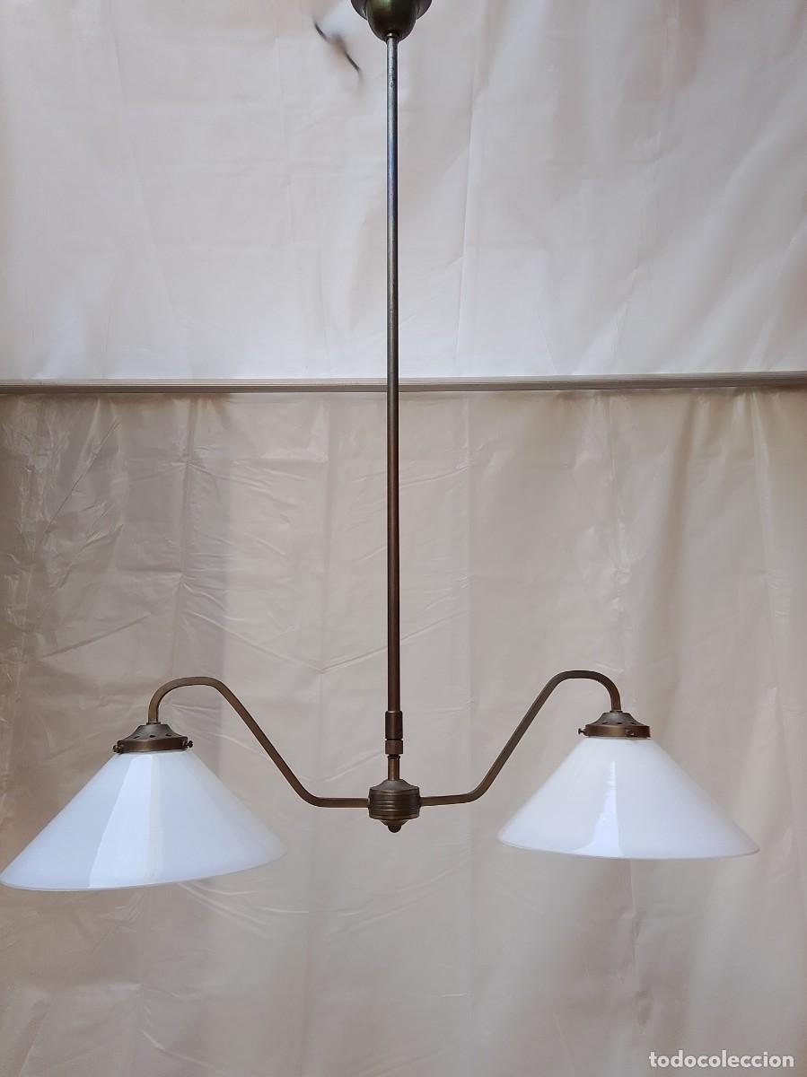 Vintage: lampara industrial regulable- - Foto 1