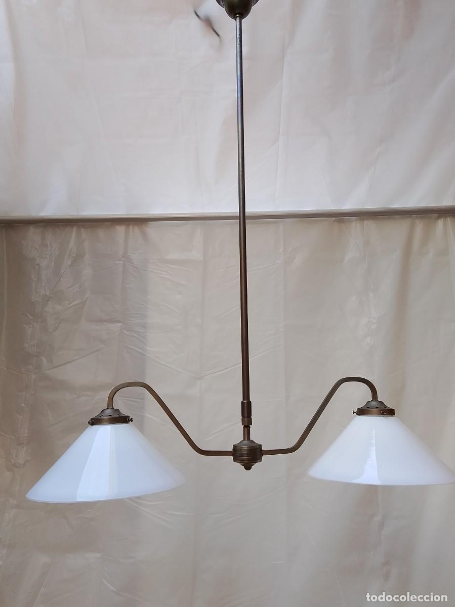 Vintage: lampara industrial regulable- - Foto 2