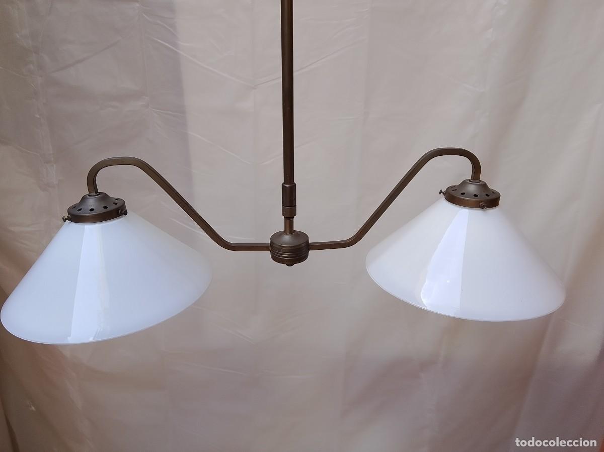 Vintage: lampara industrial regulable- - Foto 3