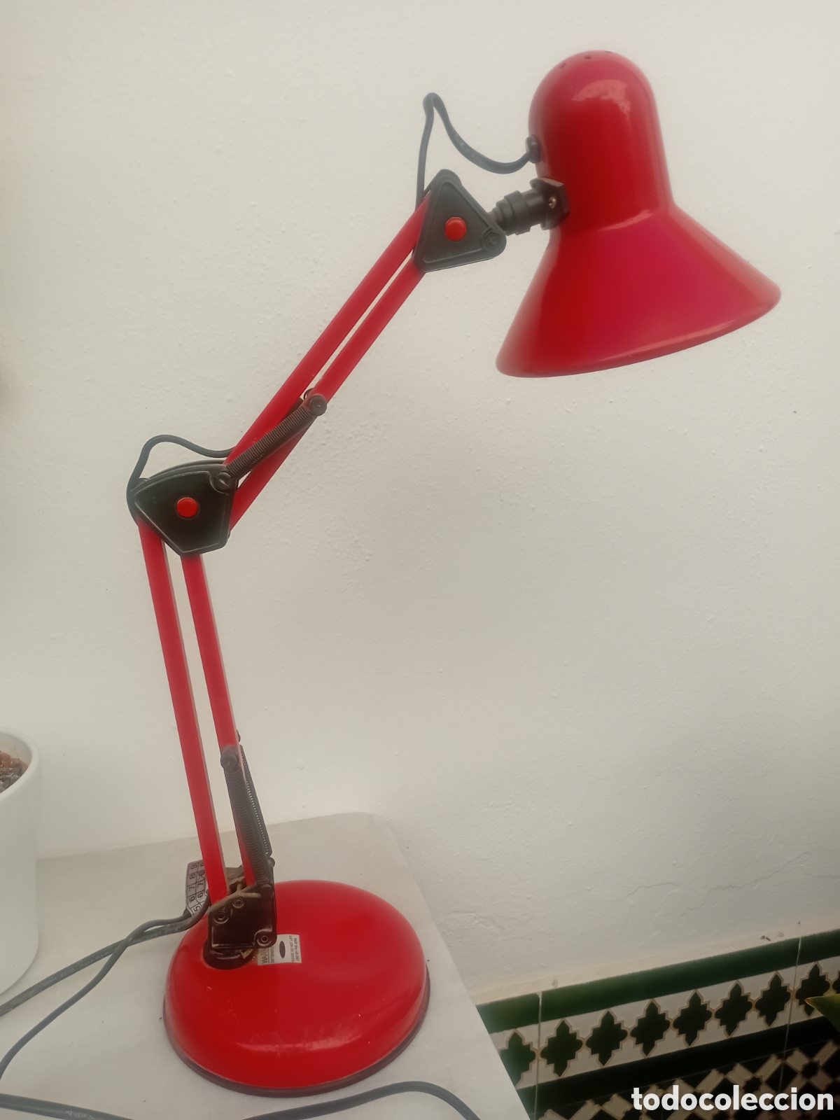 Vintage: FLEXO ARTICULADO DE SOBREMESA - Foto 1