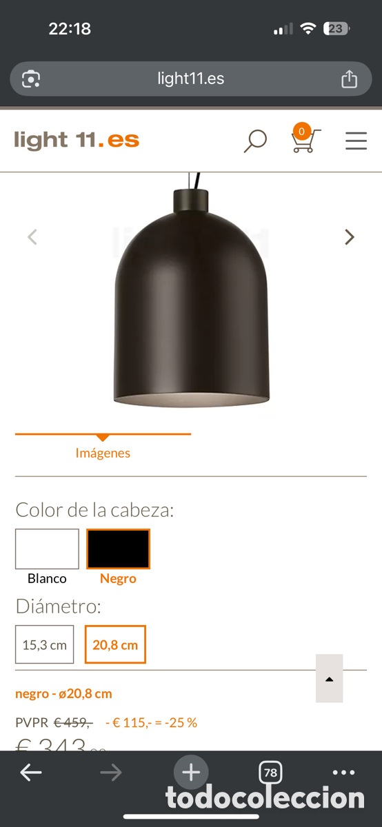 Vintage: L&aacute;mparas delta light - Foto 5