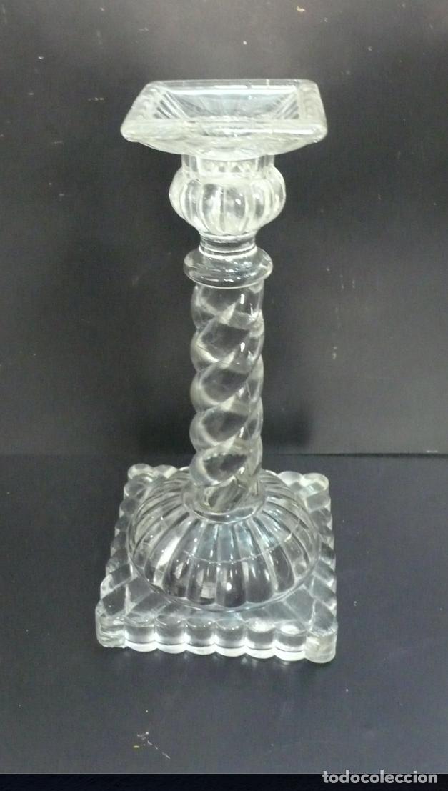 Vintage: CANDELABRO DE CRISTAL - Foto 2